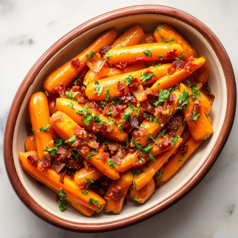 Maple Bacon Carrots: Sweet, Savory, and Irresistibly Caramelized