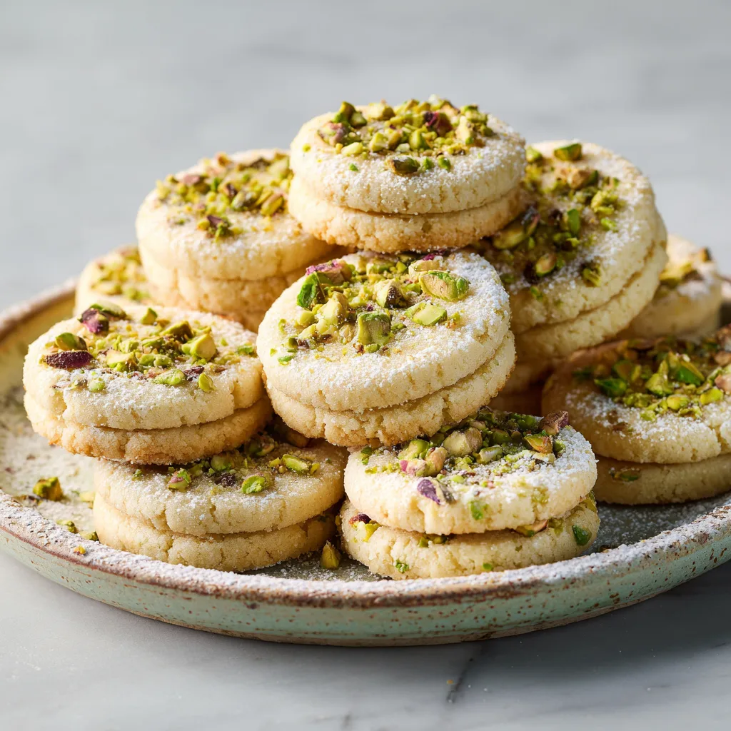 Pistachio Shortbread Cookies: Buttery, Nutty, Melt-in-Your-Mouth Treats