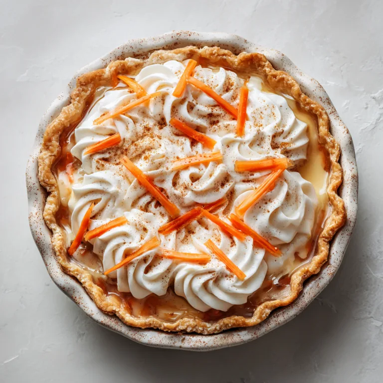 Honey Carrot Pie: Sweet, Cozy, and Perfect for Every Season