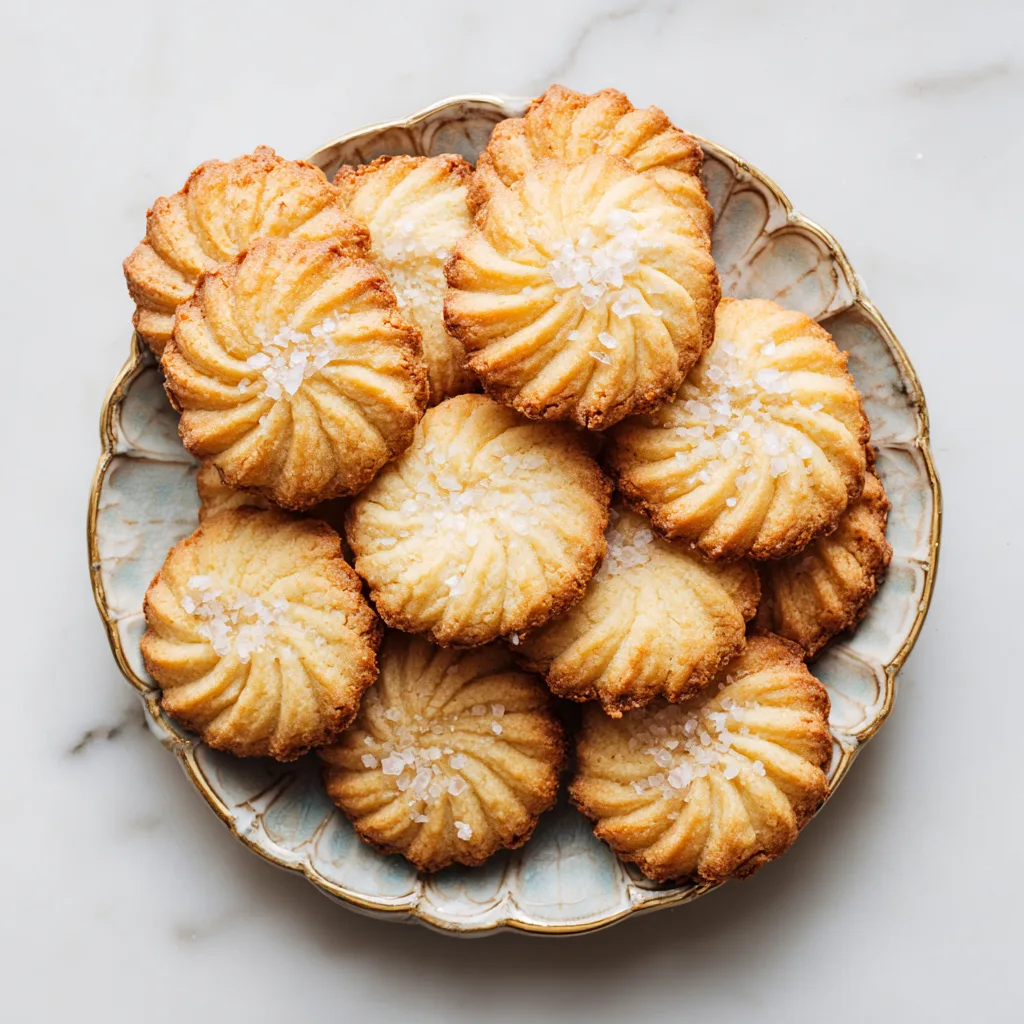 French Salted Butter Cookies: Rich, Buttery, and Wonderfully Crisp