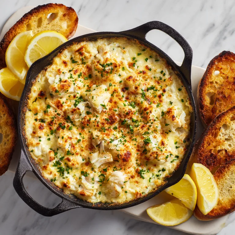 Maryland Crab Dip: Creamy, Cheesy Coastal Comfort in Every Bite