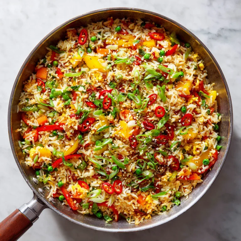 Chilli Garlic Fried Rice: A Bold and Flavorful Homemade Takeout Favorite