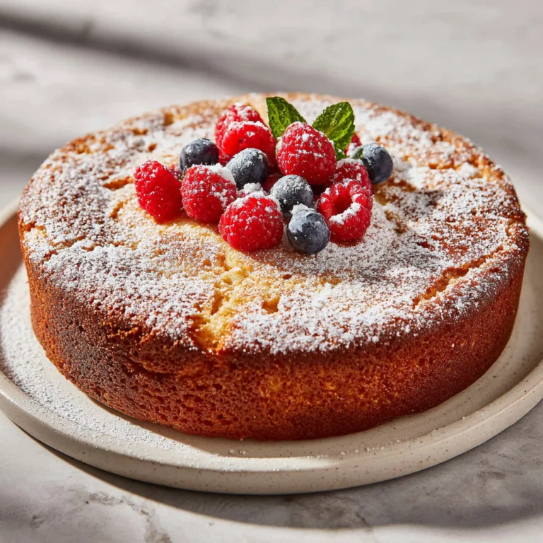 Almond Flour Greek Yogurt Cake: A Moist, Healthy, Gluten-Free Delight